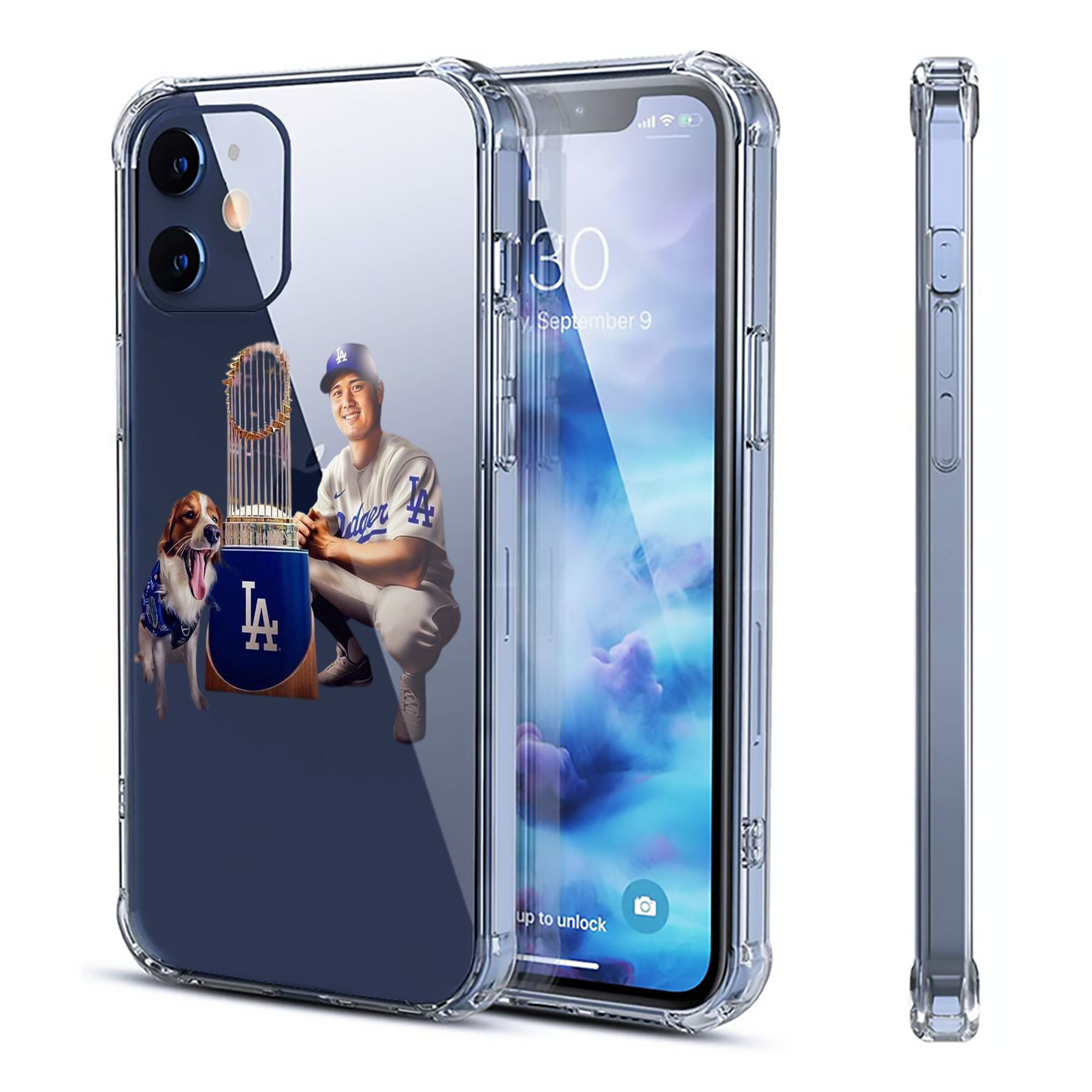  Clear IPhone 12 Case – Soft TPU With UV Print – Enhanced Drop Protection, Precise Fit, Anti-Fingerprint, Customizable Design, Scratch-Resistant, Yellow-Resistant